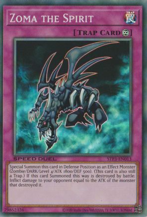 Image of Zoma the Spirit (STP3-EN013) - Speed Duel: Tournament Pack 3 Unlimited