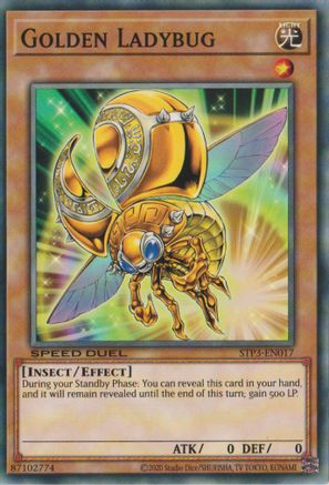 Image of Golden Ladybug (STP3-EN017) - Speed Duel: Tournament Pack 3 Unlimited