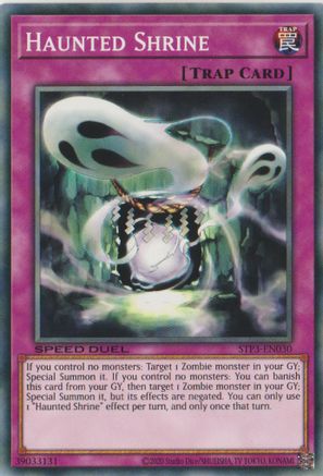 Image of Haunted Shrine (STP3-EN030) - Speed Duel: Tournament Pack 3 Unlimited
