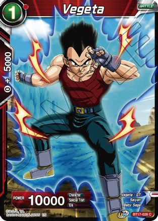 Image of Vegeta (BT17-026) - Ultimate Squad Foil