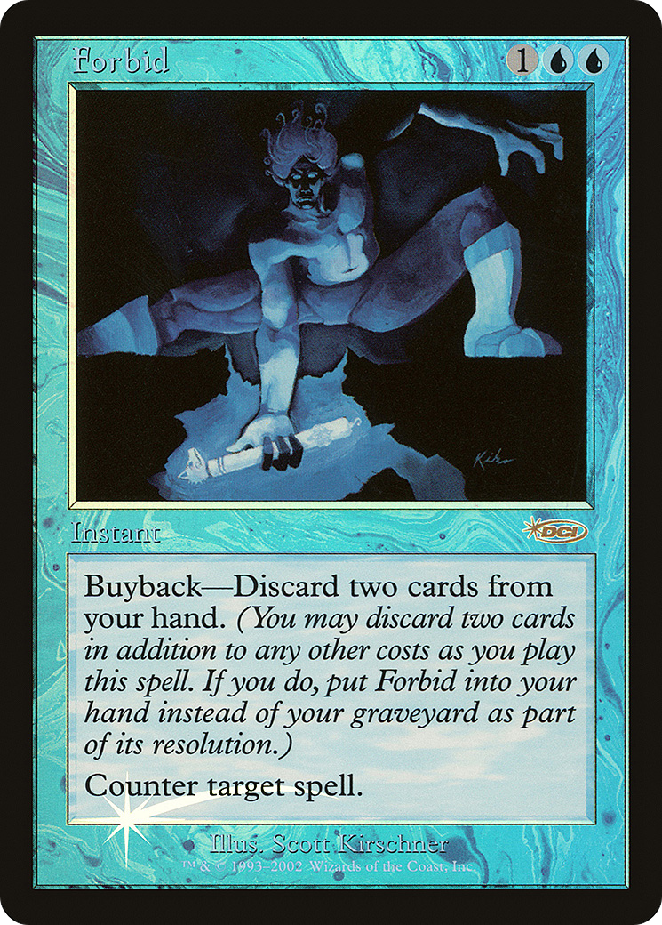 Image of Forbid (FNM-009) - Friday Night Magic 2002 Foil