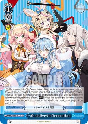 Image of #hololive5thGeneration (HOL/W91-TE128 TD) - hololive production