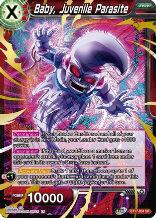 Image of Baby, Juvenile Parasite (BT17-004) - Ultimate Squad Foil