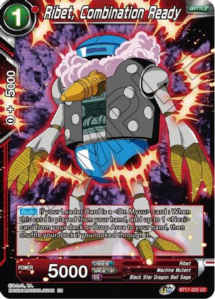 Image of Ribet, Combination Ready (BT17-025) - Ultimate Squad