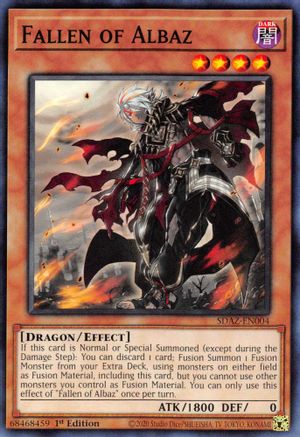 Image of Fallen of Albaz (SDAZ-EN004) - Structure Deck: Albaz Strike 1st Edition