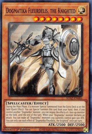 Image of Dogmatika Fleurdelis, the Knighted (SDAZ-EN006) - Structure Deck: Albaz Strike 1st Edition