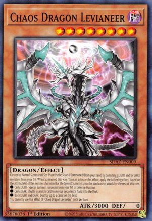 Image of Chaos Dragon Levianeer (SDAZ-EN009) - Structure Deck: Albaz Strike 1st Edition