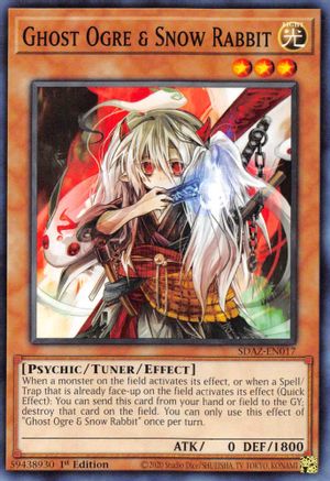 Image of Ghost Ogre & Snow Rabbit (SDAZ-EN017) - Structure Deck: Albaz Strike 1st Edition