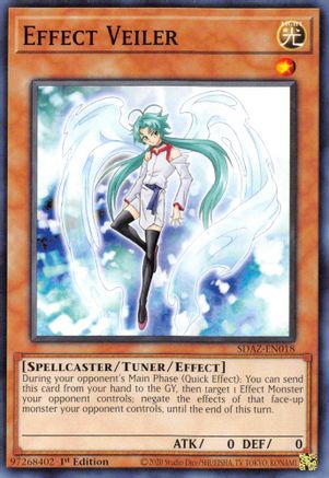 Image of Effect Veiler (SDAZ-EN018) - Structure Deck: Albaz Strike 1st Edition