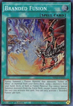 Image of Branded Fusion (SDAZ-EN021) - Structure Deck: Albaz Strike 1st Edition