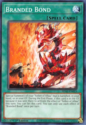 Image of Branded Bond (SDAZ-EN023) - Structure Deck: Albaz Strike 1st Edition