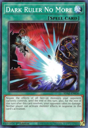 Image of Dark Ruler No More (SDAZ-EN030) - Structure Deck: Albaz Strike 1st Edition