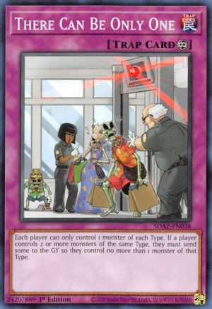 Image of There Can Be Only One (SDAZ-EN038) - Structure Deck: Albaz Strike 1st Edition