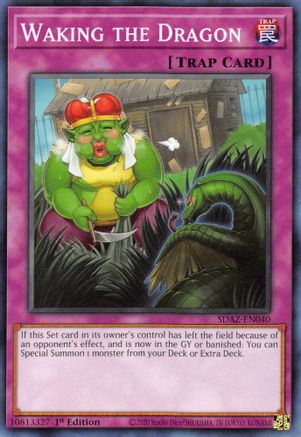 Image of Waking the Dragon (SDAZ-EN040) - Structure Deck: Albaz Strike 1st Edition