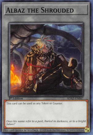 Image of Albaz the Shrouded (SDAZ-EN047) - Structure Deck: Albaz Strike 1st Edition