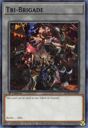 Image of Tri-Brigade (SDAZ-EN049) - Structure Deck: Albaz Strike 1st Edition