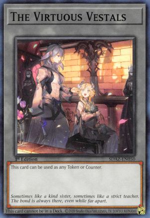 Image of The Virtuous Vestals (SDAZ-EN050) - Structure Deck: Albaz Strike 1st Edition