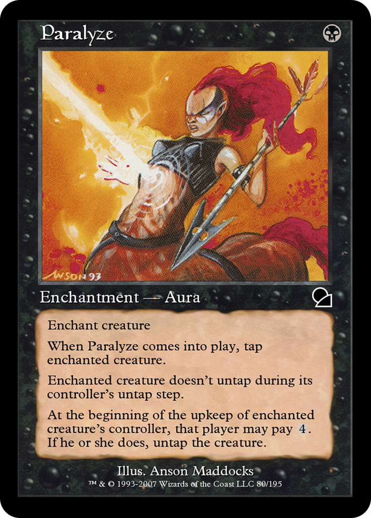Image of Paralyze (ME1-080) - Masters Edition Foil