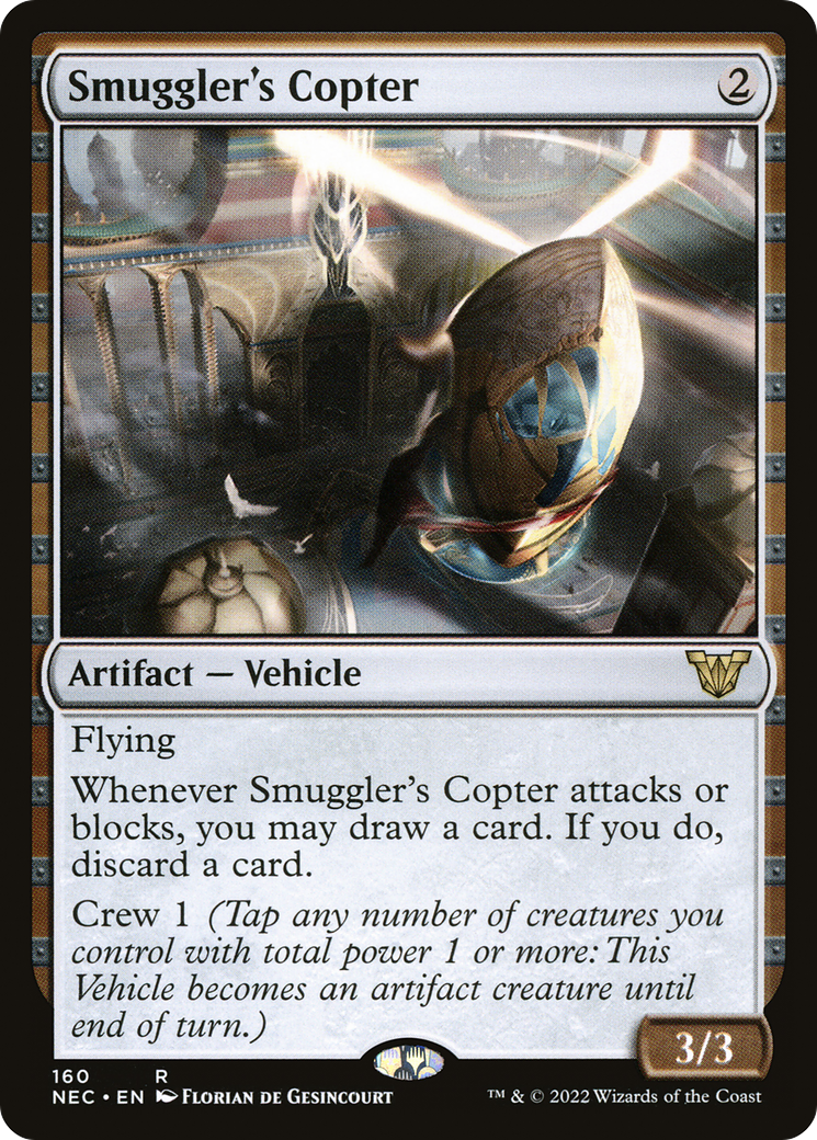 Image of Smuggler's Copter (NEC-160) - Neon Dynasty Commander