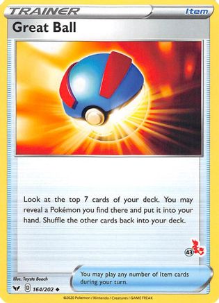 Image of Great Ball 164/202  Battle Academy 2022 - Promo