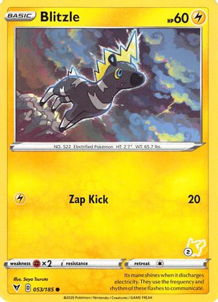 Image of Blitzle 053/185  Battle Academy 2022 - Promo