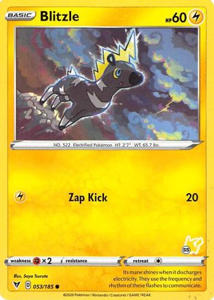 Image of Blitzle 053/185  Battle Academy 2022 - Promo