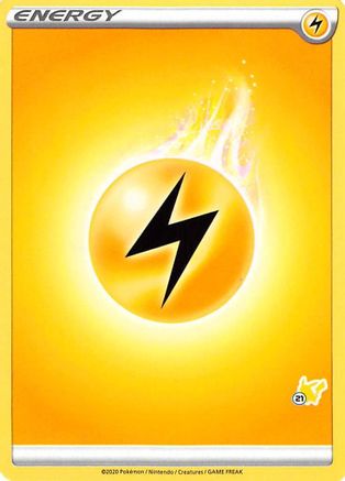 Image of Lightning Energy (#21 Pikachu Stamped)  Battle Academy 2022 - Promo