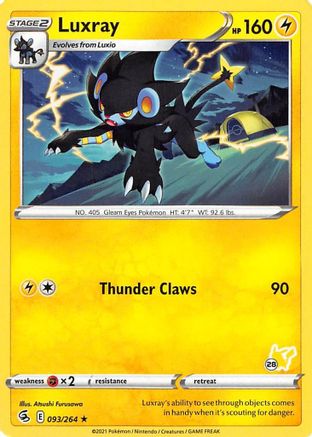 Image of Luxray 093/264  Battle Academy 2022 - Promo