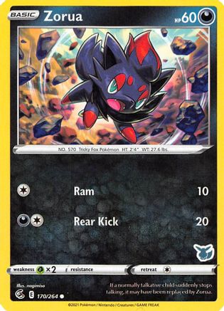 Image of Zorua 170/264  Battle Academy 2022 - Promo