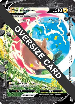 Image of Morpeko V  - Holofoil Jumbo Cards - Promo