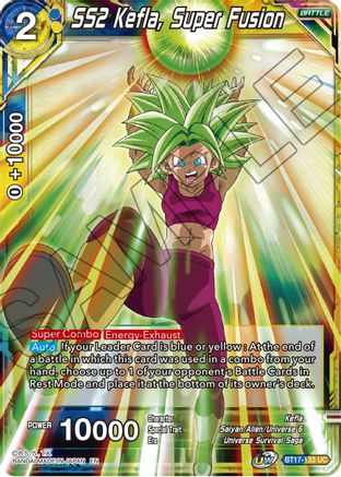 Image of SS2 Kefla, Super Fusion (BT17-133) - Ultimate Squad