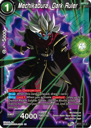Image of Mechikabura, Dark Ruler (BT17-121) - Ultimate Squad Foil