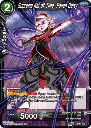 Image of Supreme Kai of Time, Fallen Deity (BT17-122) - Ultimate Squad Foil
