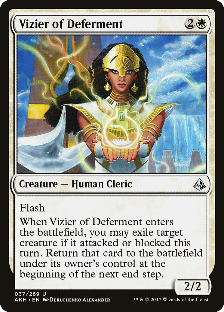 Image of Vizier of Deferment (AKH-037) - Amonkhet