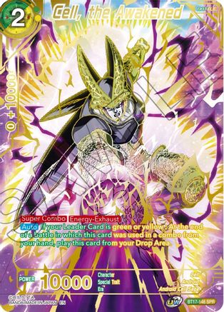 Image of Cell, the Awakened (SPR) (BT17-146) - Ultimate Squad Foil