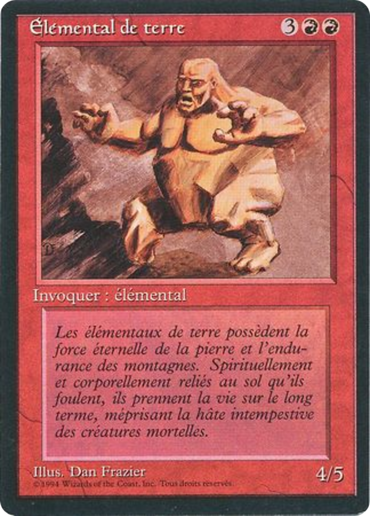 Image of Earth Elemental (FBB-) - Foreign Black Border