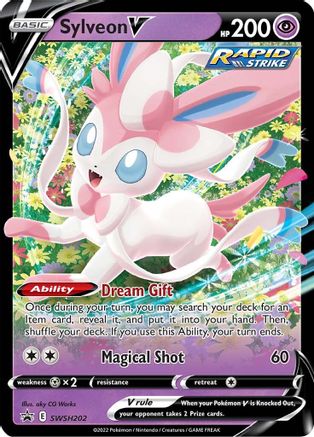 Image of Sylveon V SWSH202  - Holofoil SWSH Sword & Shield Promo Cards - Promo