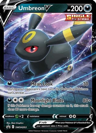 Image of Umbreon V SWSH203  - Holofoil SWSH Sword & Shield Promo Cards - Promo