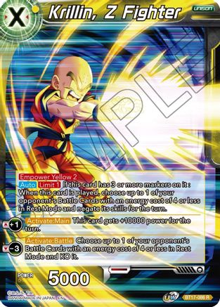 Image of Krillin, Z Fighter (BT17-086) - Ultimate Squad