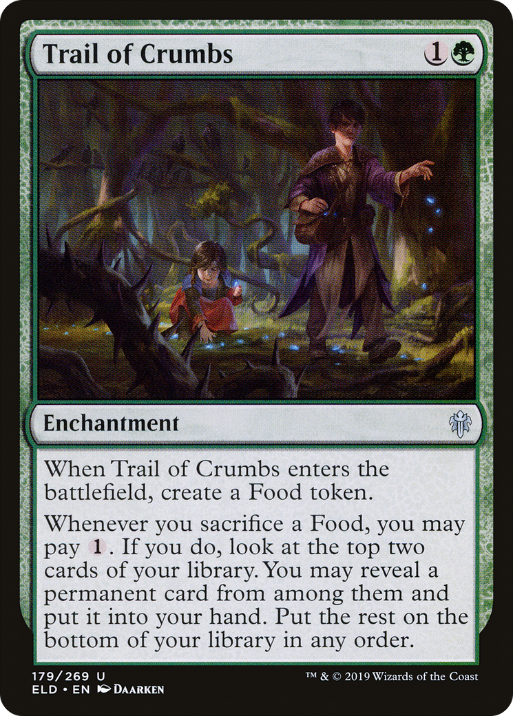 Image of Trail of Crumbs (ELD-179) - Throne of Eldraine Foil