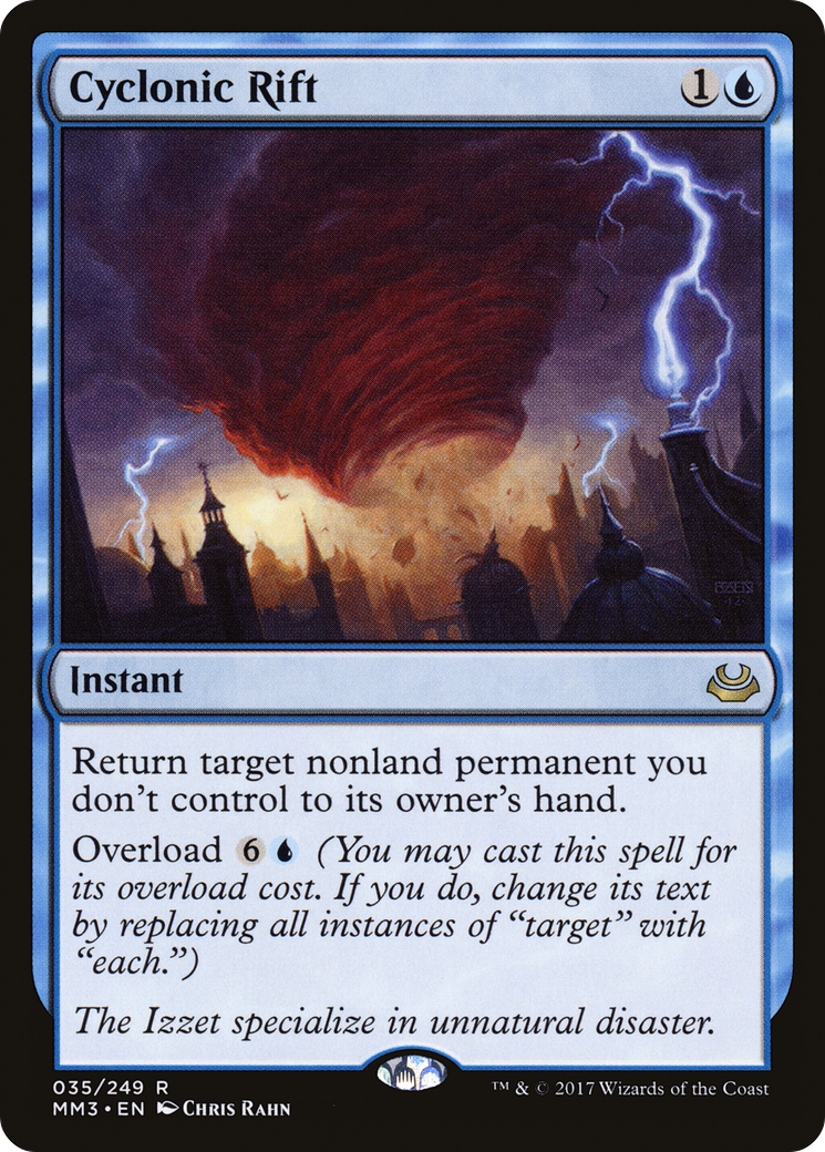 Image of Cyclonic Rift (MM3-035) - Modern Masters 2017 Foil