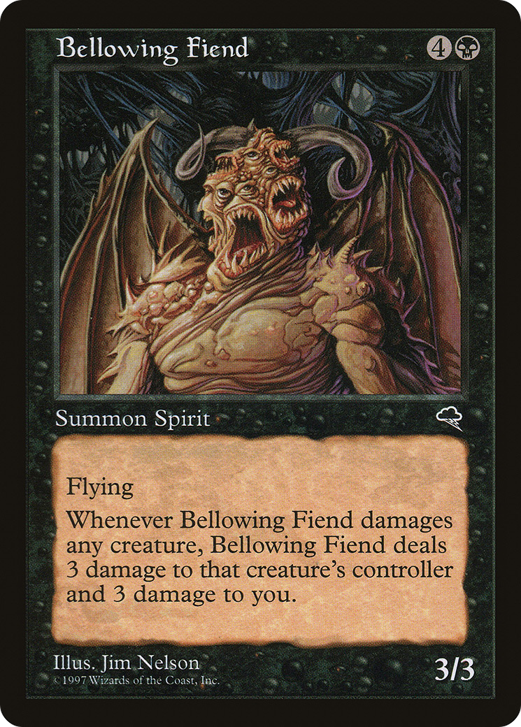 Image of Bellowing Fiend (TMP-108) - Tempest