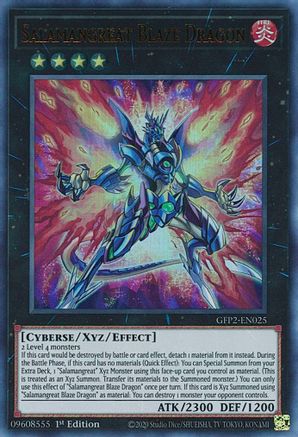 Image of Salamangreat Blaze Dragon (GFP2-EN025) - Ghosts From the Past: The 2nd Haunting 1st Edition