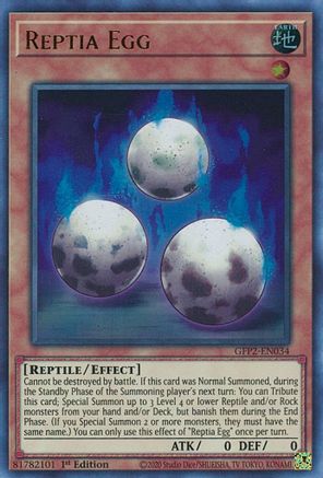 Image of Reptia Egg (GFP2-EN034) - Ghosts From the Past: The 2nd Haunting 1st Edition