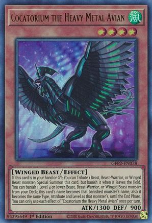 Image of Cocatorium the Heavy Metal Avian (GFP2-EN038) - Ghosts From the Past: The 2nd Haunting 1st Edition