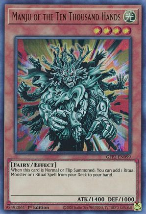 Image of Manju of the Ten Thousand Hands (GFP2-EN099) - Ghosts From the Past: The 2nd Haunting 1st Edition