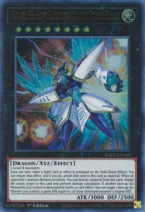 Image of Number 38: Hope Harbinger Dragon Titanic Galaxy (GFP2-EN143) - Ghosts From the Past: The 2nd Haunting 1st Edition