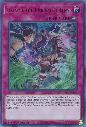 Image of Fists of the Unrivaled Tenyi (GFP2-EN174) - Ghosts From the Past: The 2nd Haunting 1st Edition