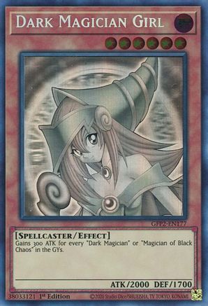 Image of Dark Magician Girl (Ghost Rare) (GFP2-EN177) - Ghosts From the Past: The 2nd Haunting 1st Edition
