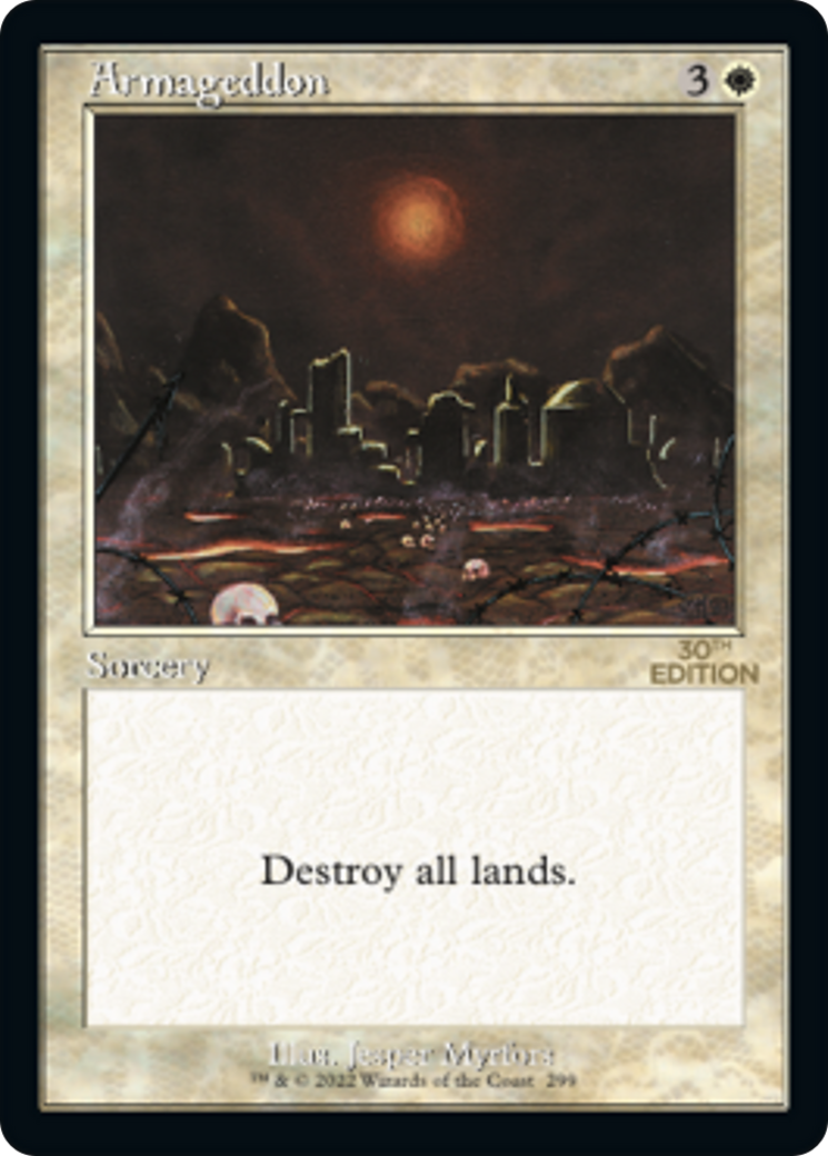 Image of Armageddon (Retro Frame) (30A-299) - 30th Anniversary Edition